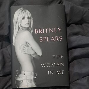 Britney Spears "The Woman in Me" Hardcover Book - Black & Pink Cover